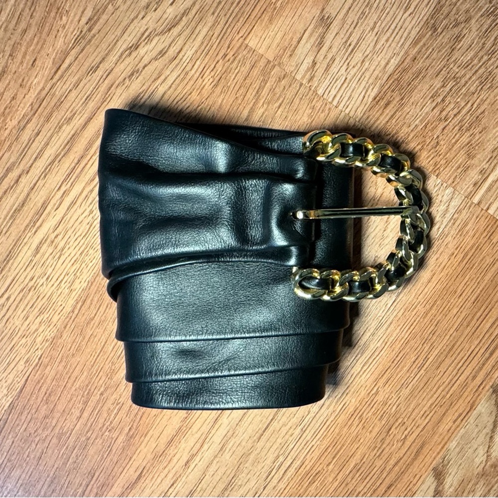Anne Klein vintage black belt
